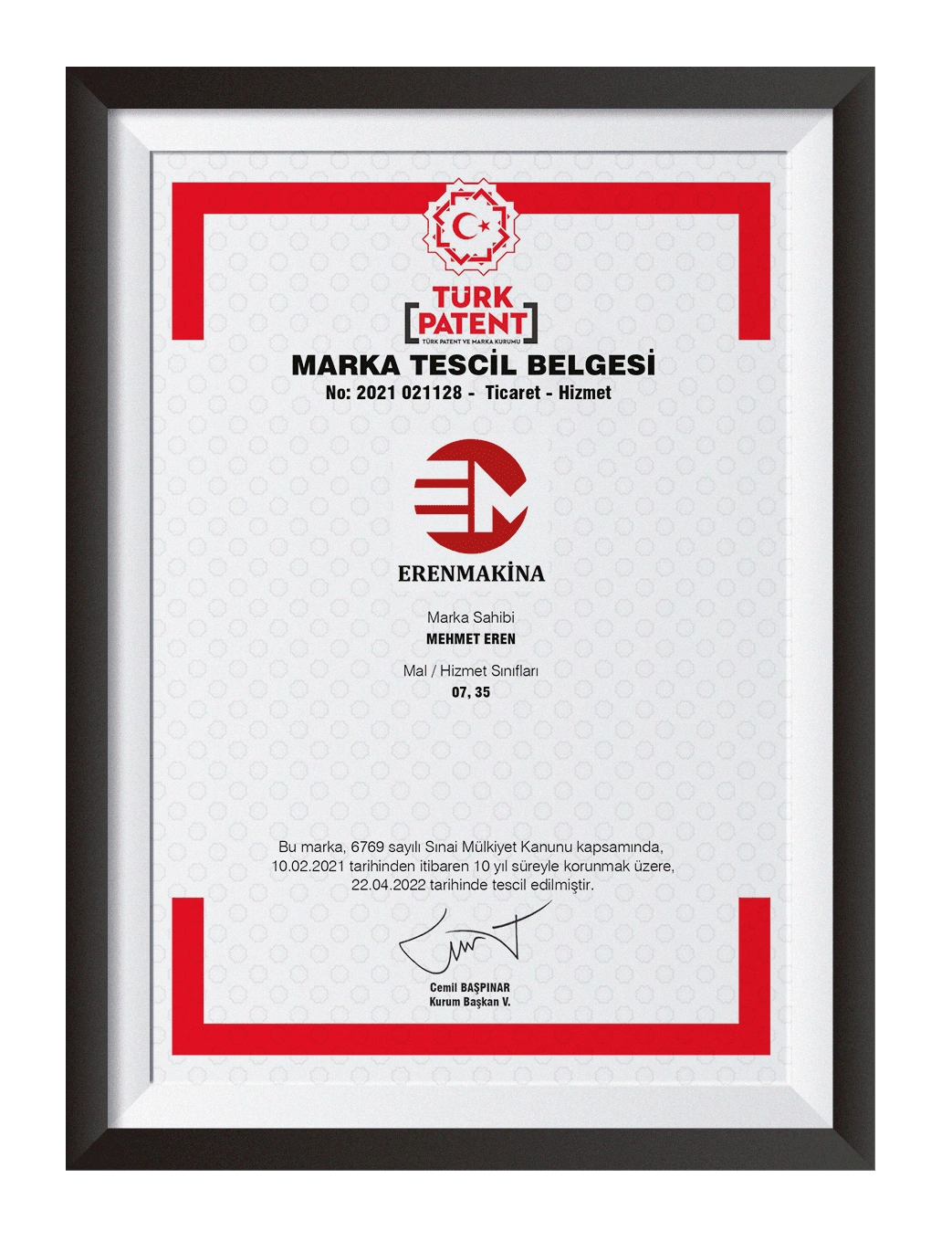 Eren Makina